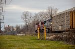 CP + CEFX AC44CW Locomotives leading a train